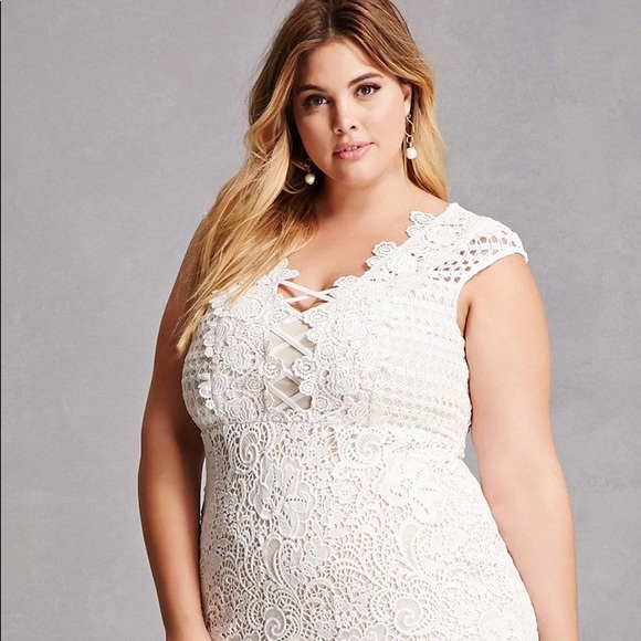 Forever 21 Dresses Forever 2 Soieblu Strappy Crochet Dress Poshmark